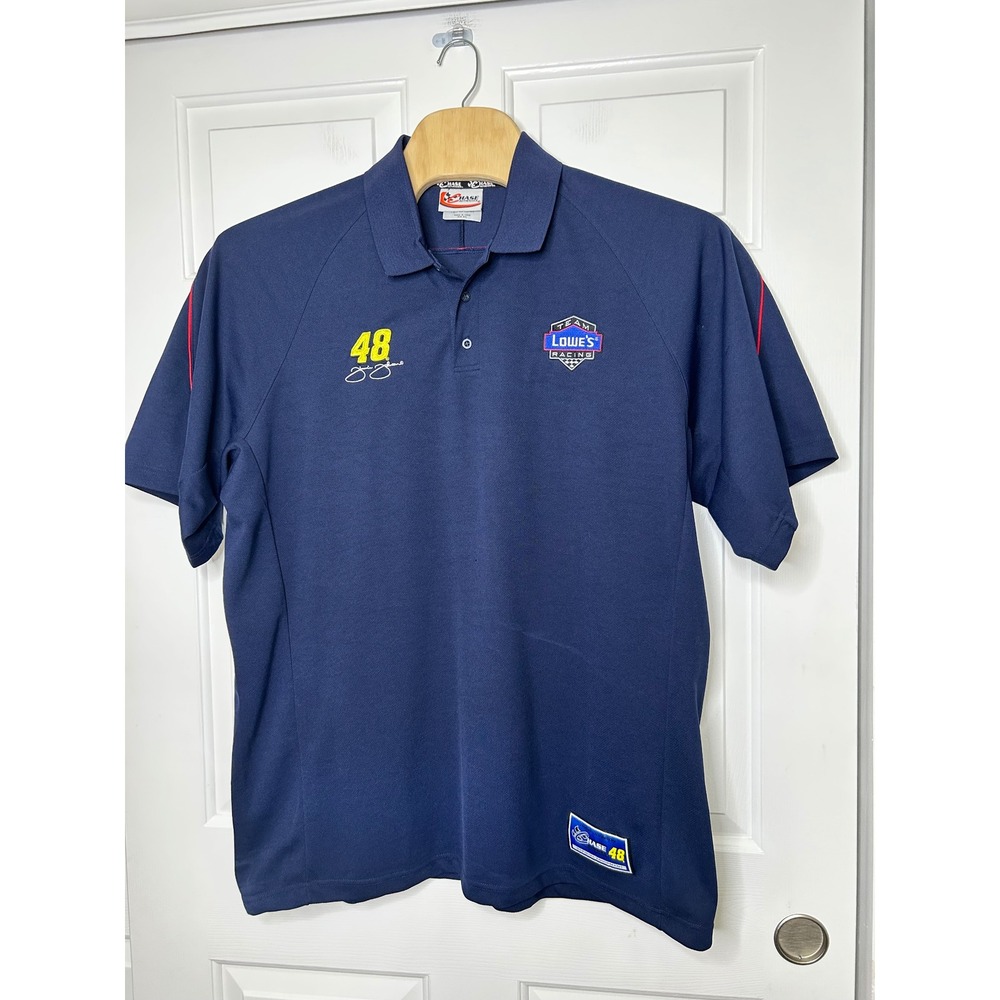 Chase Authentics Jimmie Johnson Polo Mens 3XL NASCAR Racing Lowe's 48